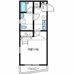 所沢駅 徒歩15分 2階の物件間取画像